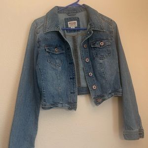 Mossimo crop Jean jacket